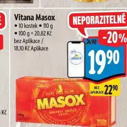Albert Vitana Masox 110 g nabídka
