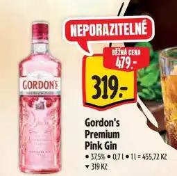 Albert Gordon's Premium Pink Gin 37,5% 0,7 l nabídka