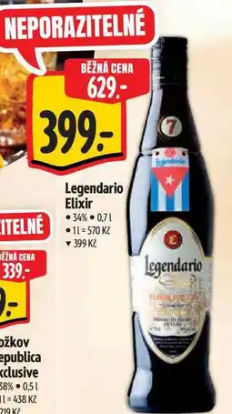 Albert Legendario Elixir 34% 0,71 nabídka