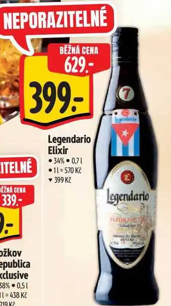 Albert Legendario Elixir 34% 0,71 nabídka