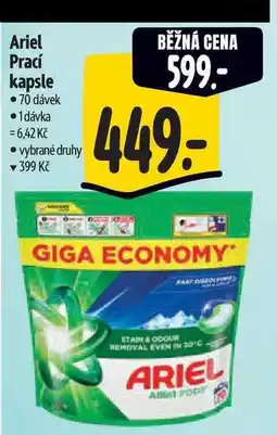 Albert Ariel Prací kapsle 70 dáve nabídka