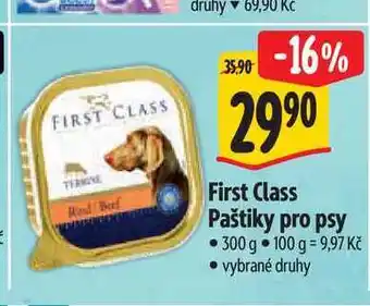 Albert First Class Paštiky pro psy 300 g nabídka