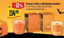Albert Vonná svíčka s dřevěným knotem 1ks 150 g nabídka