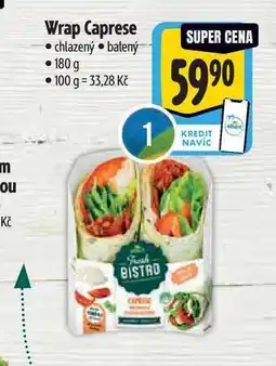 Albert Wrap Caprese 180 g nabídka