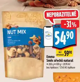 Albert Emma Směs ořechů natural 200 g nabídka