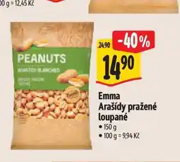 Albert Emma Arašídy pražené loupané 150 g nabídka