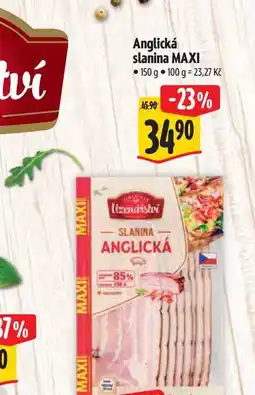 Albert Anglická slanina MAXI 150 g nabídka