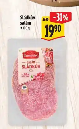 Albert Sládkův salám 100 g nabídka