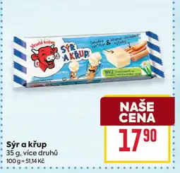 Billa Sýr a křup nabídka