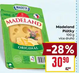 Billa MADETA Madeland Plátky nabídka