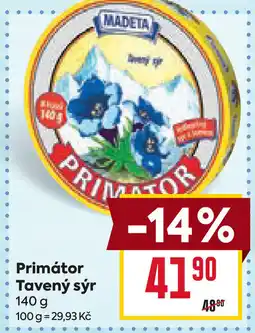Billa MADETA Primátor Tavený sýr nabídka