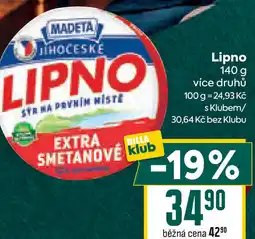 Billa MADETA Lipno nabídka
