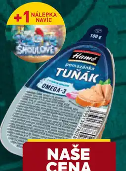 Billa Hamé Rybí pomazánka nabídka