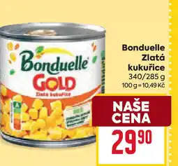 Billa Bonduelle Zlatá kukuřice nabídka