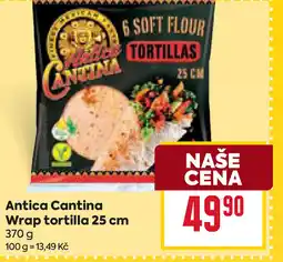 Billa Antica Cantina Wrap tortilla 25 cm nabídka