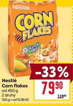 Billa Nestlé Corn flakes nabídka