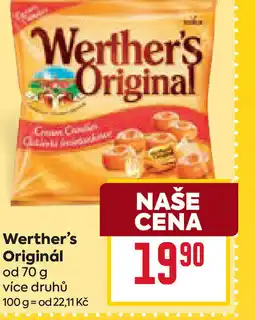 Billa Werther's Original nabídka