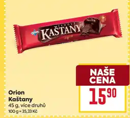 Billa Orion Kaštany nabídka