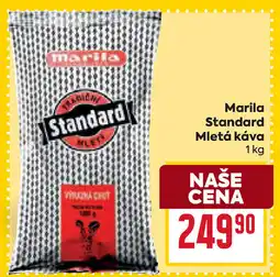 Billa Marila Standard Mletá káva nabídka