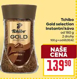 Billa Tchibo Gold selection Instantní káva nabídka