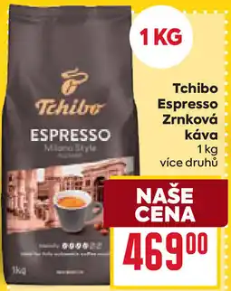 Billa Tchibo Espresso Zrnková Κάνα nabídka