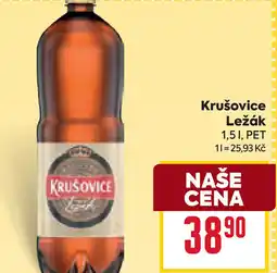 Billa Krušovice Ležák nabídka