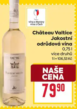 Billa Château Valtice Jakostní odrůdová vína nabídka