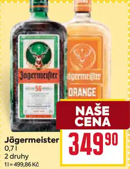Billa Jägermeister nabídka