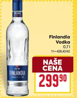 Billa Finlandia Vodka nabídka