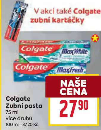 Billa Colgate Zubní pasta nabídka