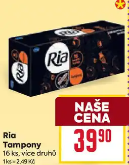 Billa Ria Tampony nabídka