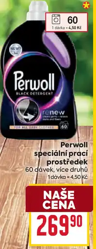 Billa Perwoll speciální prací prostředek nabídka