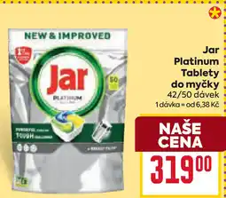 Billa Jar Platinum Tablety do myčky nabídka