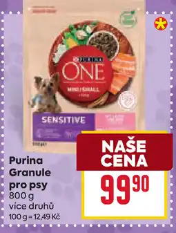 Billa Purina Granule pro psy nabídka