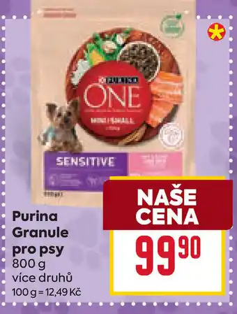 Billa Purina Granule pro psy nabídka