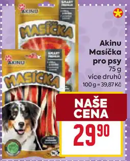Billa Akinu Masíčka pro psy nabídka