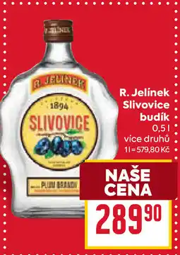 Billa R. Jelínek Slivovice budík nabídka