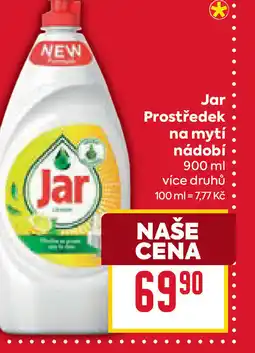 Billa Jar Prostředek na mytí nádobí nabídka