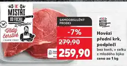 Kaufland Hovězí přední krk, podplečí nabídka