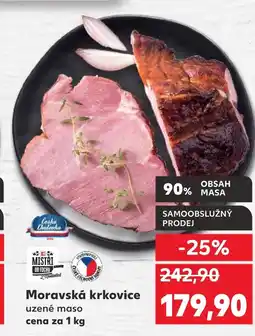 Kaufland Moravská krkovice nabídka