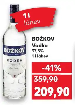 Kaufland BOŽKOV Vodka 37.5% nabídka