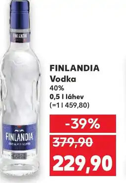 Kaufland FINLANDIA Vodka 40% nabídka