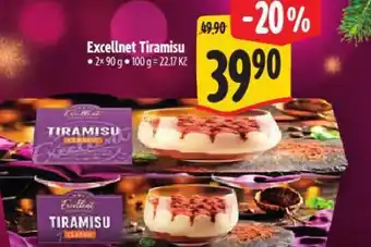 Albert Excellnet Tiramisu nabídka
