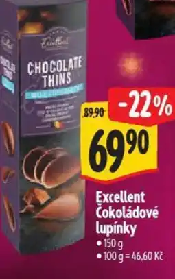 Albert Excellent Čokoládové lupínky nabídka