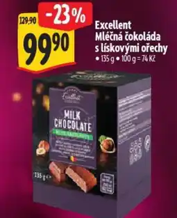 Albert Excellent Mléčná čokoláda s lískovými ořechy nabídka