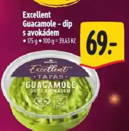 Albert Excellent Guacamole - dip s avokádem nabídka