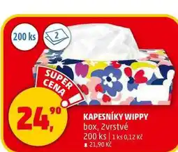 Penny Market KAPESNÍKY WIPPY, 200 ks nabídka