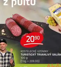 Flop TURISTICKÝ TRVANLIVÝ SALÁM 100 g nabídka