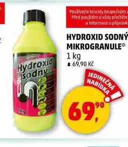 Penny Market HYDROXID SODNÝ MIKROGRANULE, 1 kg nabídka