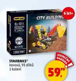 Penny Market STAVEBNICE kovová, 93 dílků, 1 balení nabídka